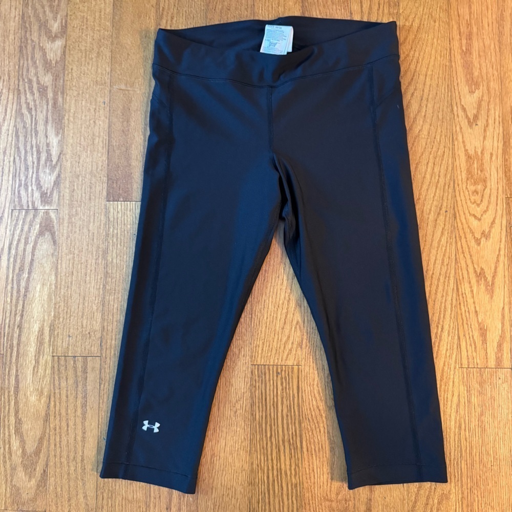 Under Armour Black Leggings Womens Size L